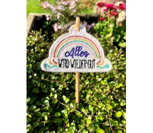 Alles wird gut FREEBIE 6 - Anhänger ITH - Alles wird gut